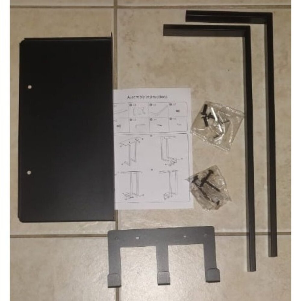 New Towel Racks for Bathroom Wall, Metal Square Tube Towel Rack with Shelf